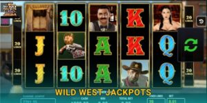 Wild West Jackpots cao bồi may mắn – Săn vàng viễn tây tại Gamvip