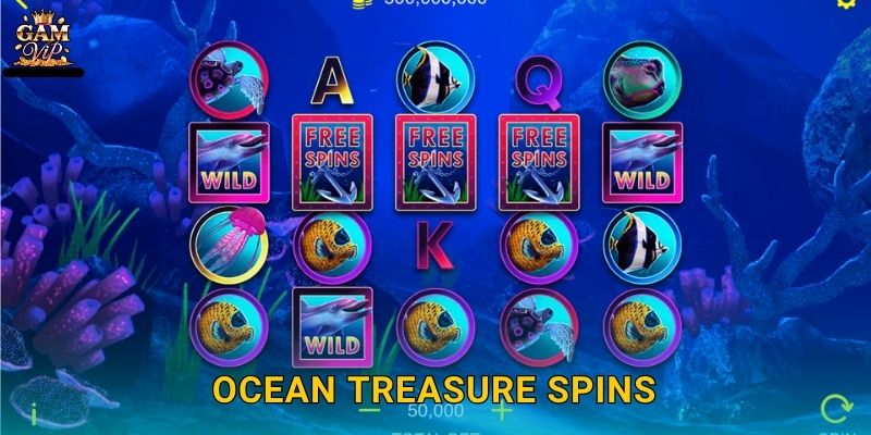 Ocean Treasure Spins khám phá đại dương – Kho báu sâu thẳm tại Gamvip