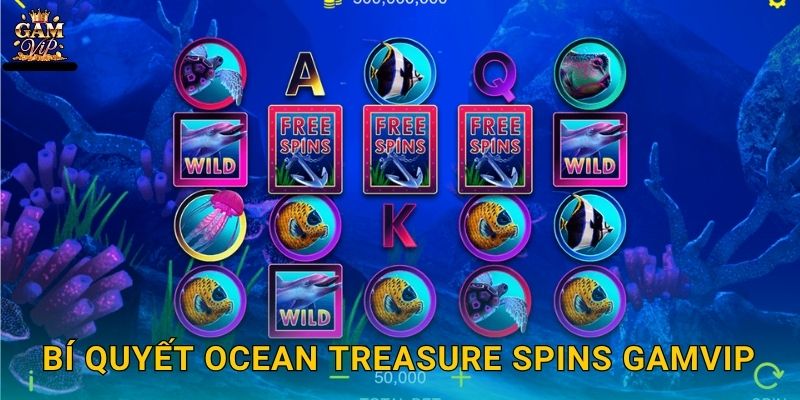 Bí quyết Ocean Treasure Spins Gamvip