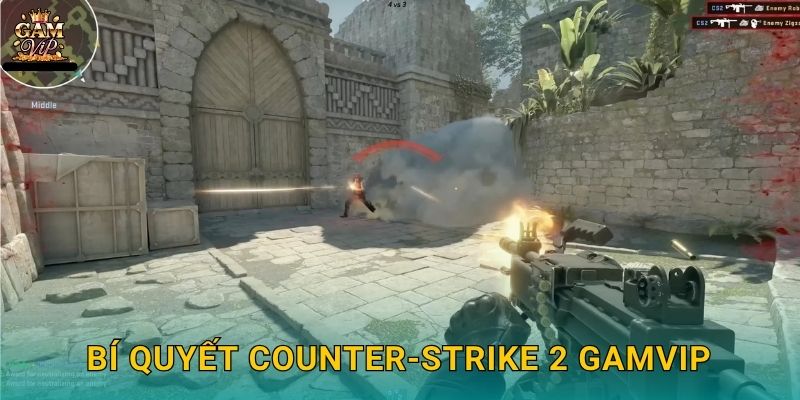 Counter-Strike 2 chiến thuật đỉnh cao – Đối đầu gay cấn tại Gamvip 3 Bí quyết Counter-Strike 2 Gamvip